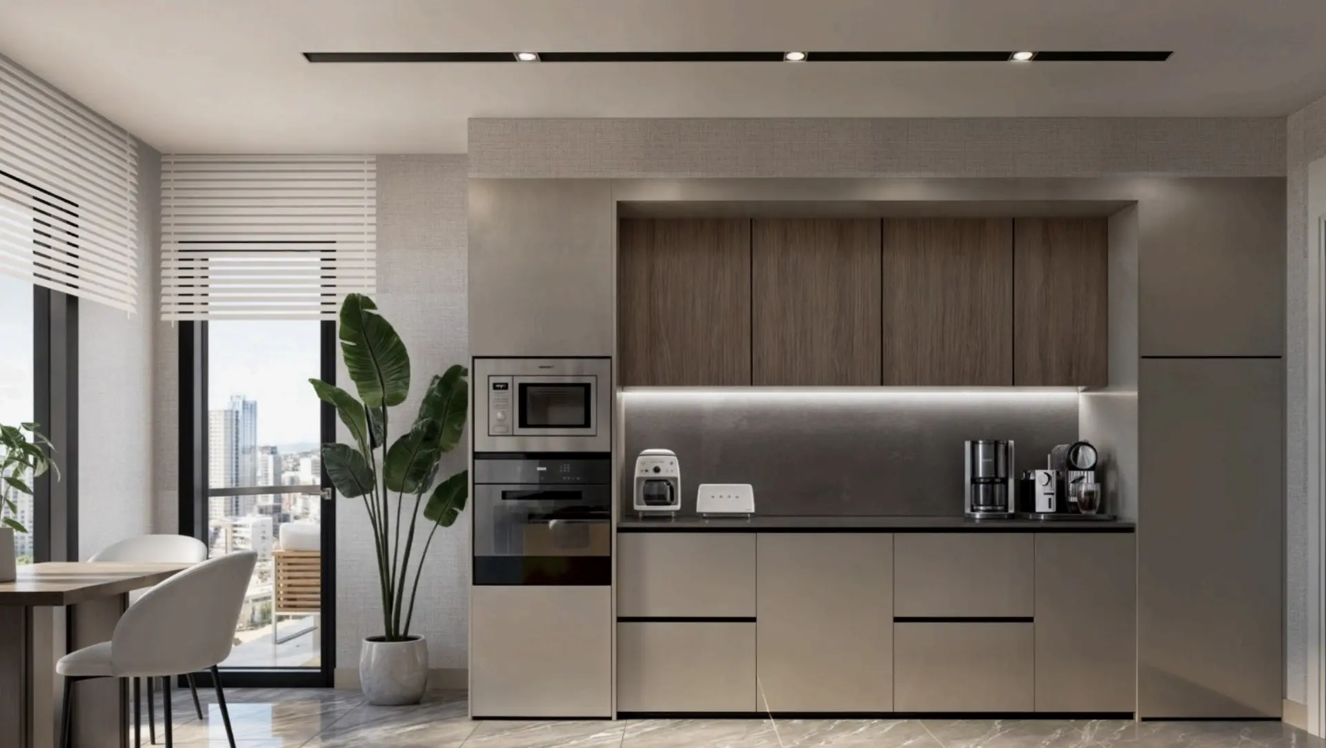 Fitted kitchen